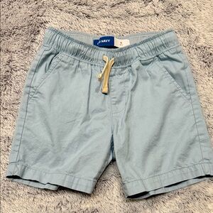 Never worn, Old Navy above the knee pull on shorts, size S in light blue.